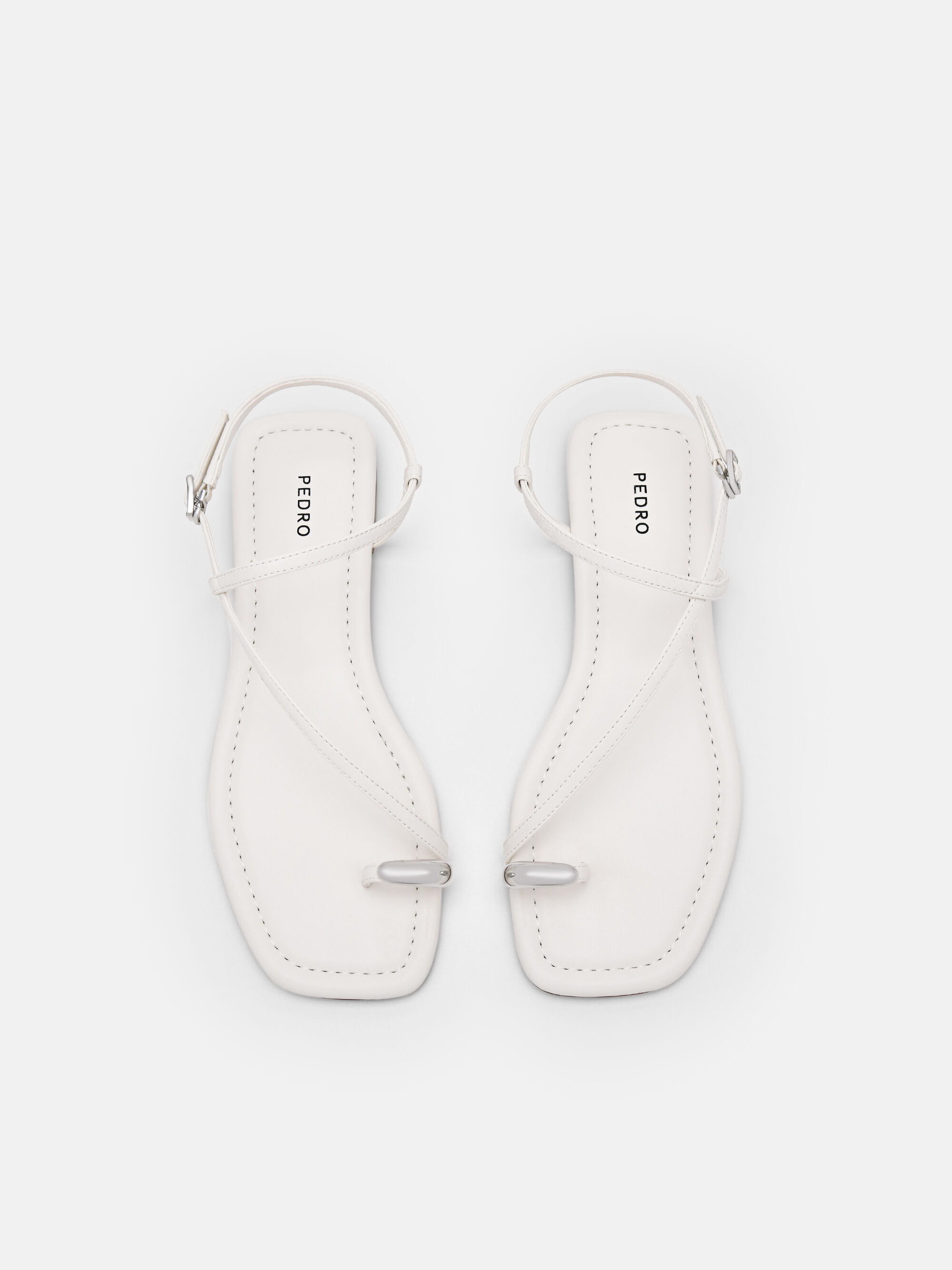 【日本未上陸】Lia Toe Ring Sandals★PEDRO★今期の人気商品！ Black Lia Toe Ring Sandals - PEDRO AU