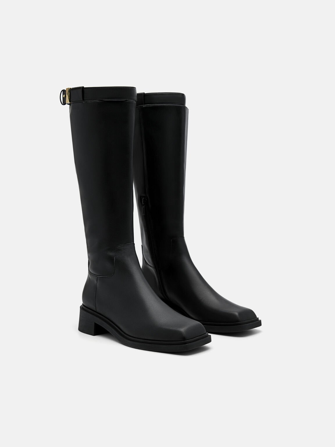 Marion Leather Knee Boots, 