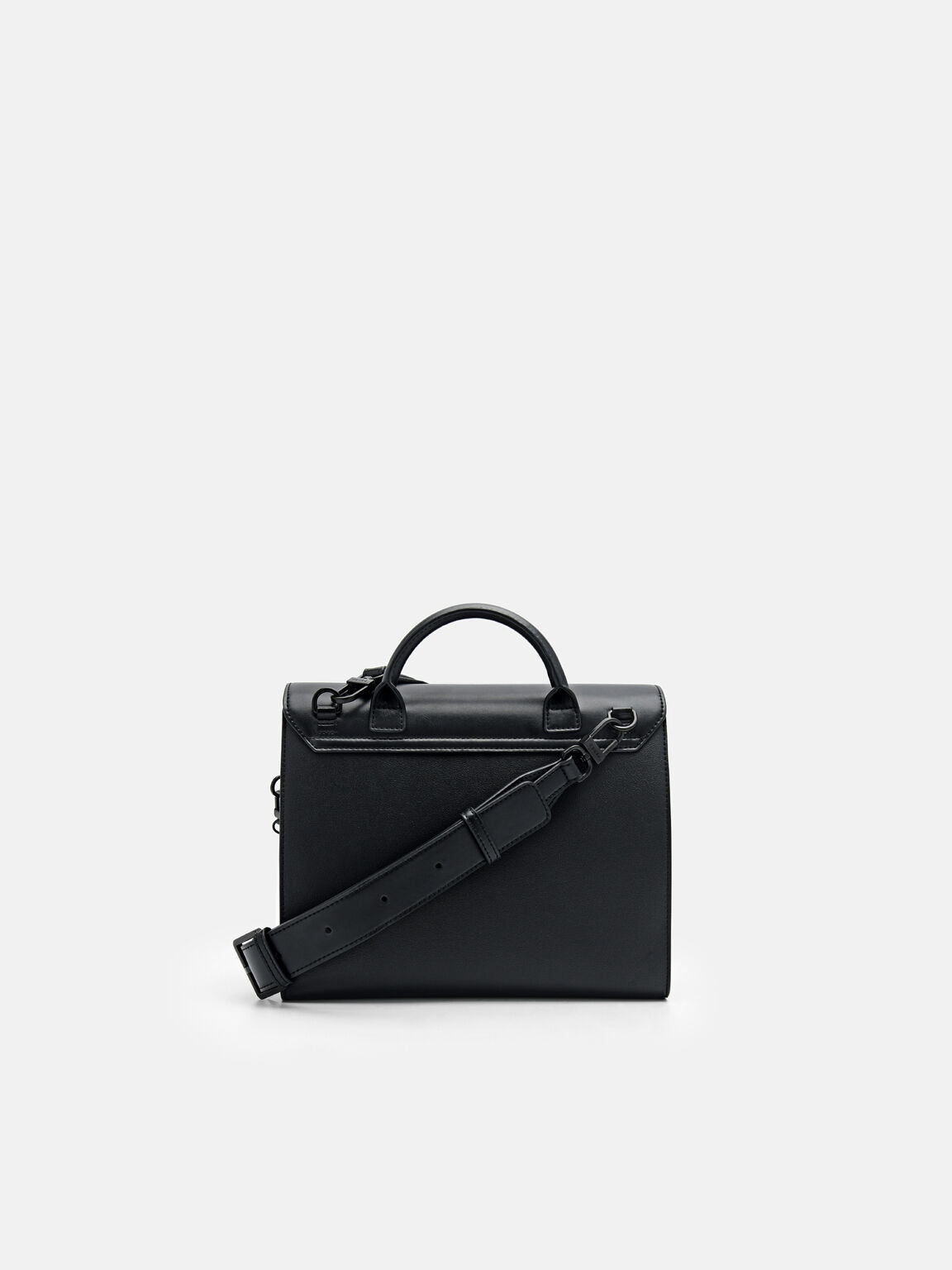 Tas Selempang Chainlink, Black, hi-res