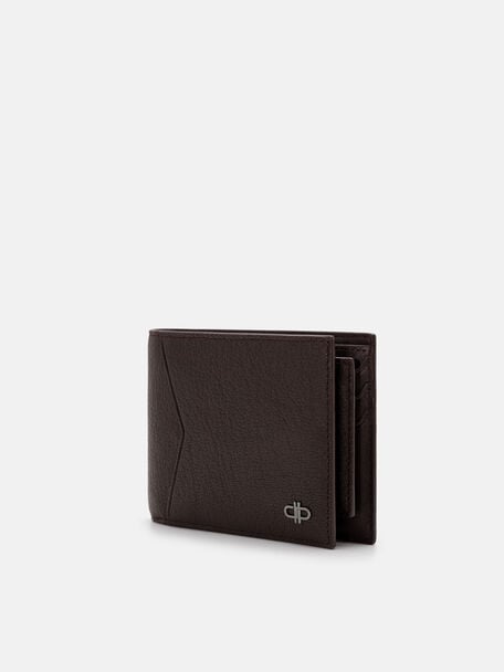 Leather Bi-Fold Wallet with Insert, , hi-res