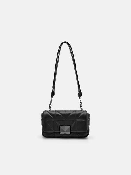 Tas Bahu Mini Kulit Pixel PEDRO Studio, , hi-res