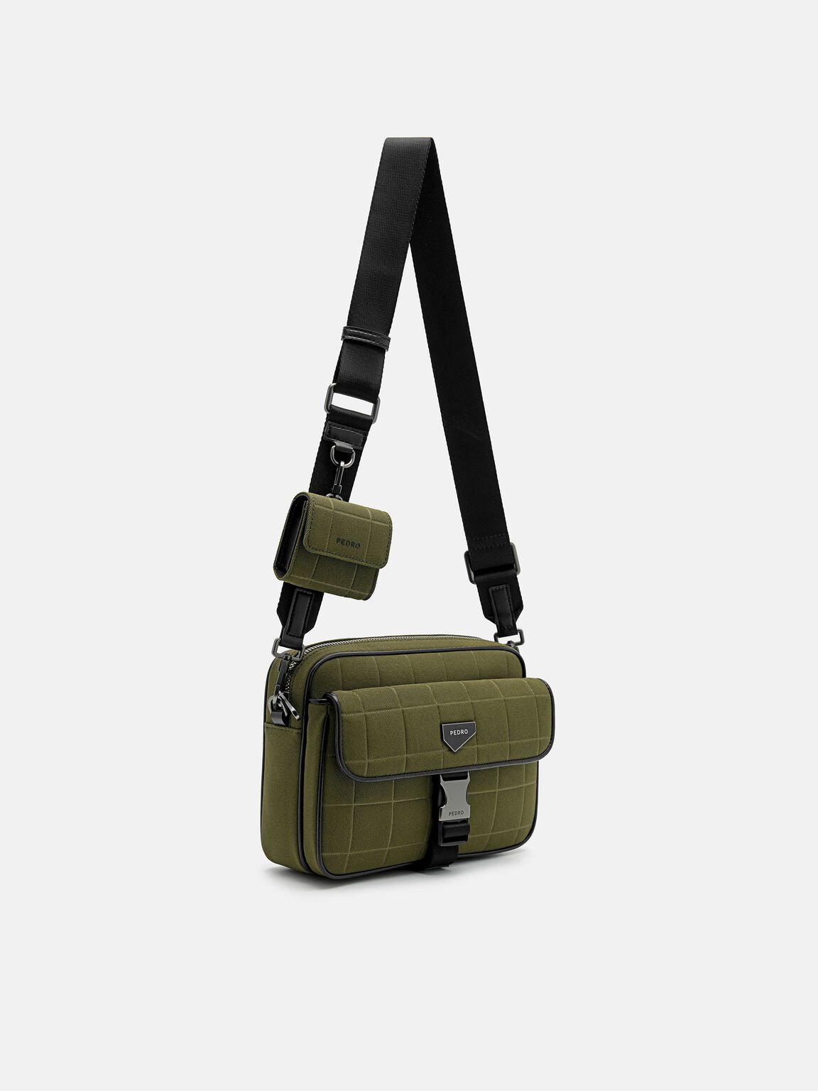 Tas Selempang Kompak Model Ramping, 