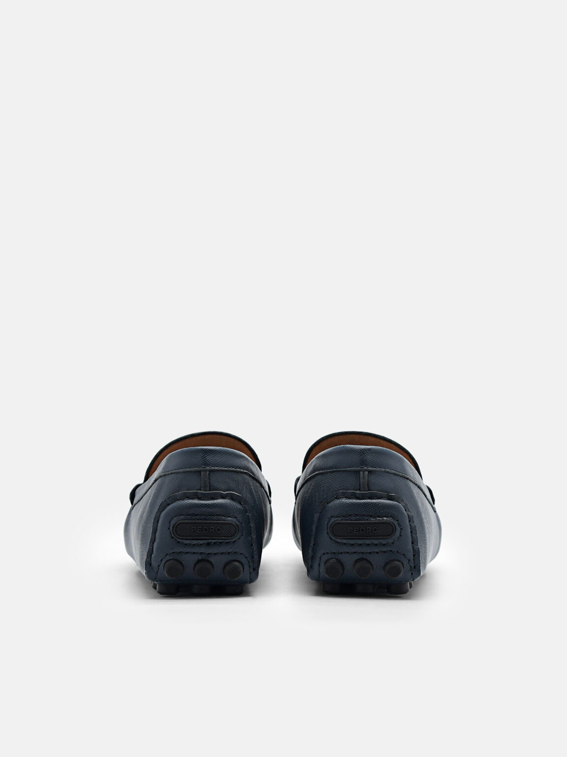 Sepatu Mengemudi Kulit Horsebit Steven, 