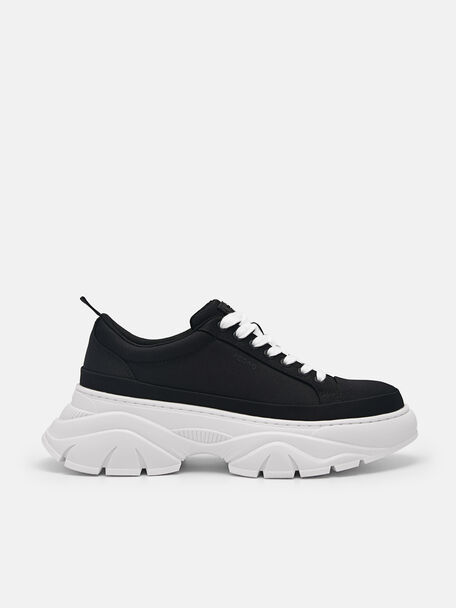 Women's Hybrix Sneakers, Black, hi-res