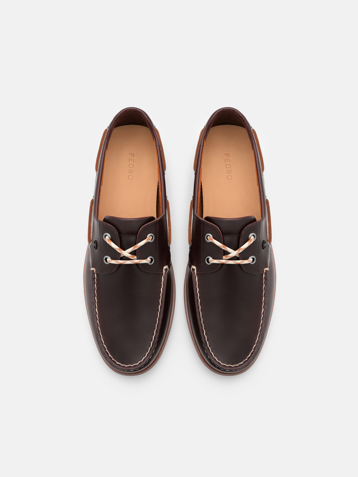 Marcos Leather Boat Shoes, , hi-res