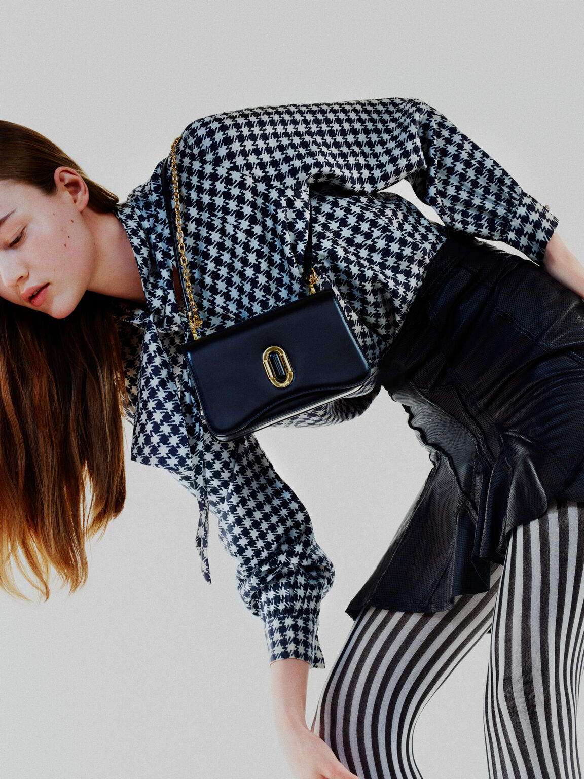 PEDRO Studio Rift Leather Shoulder Bag, 