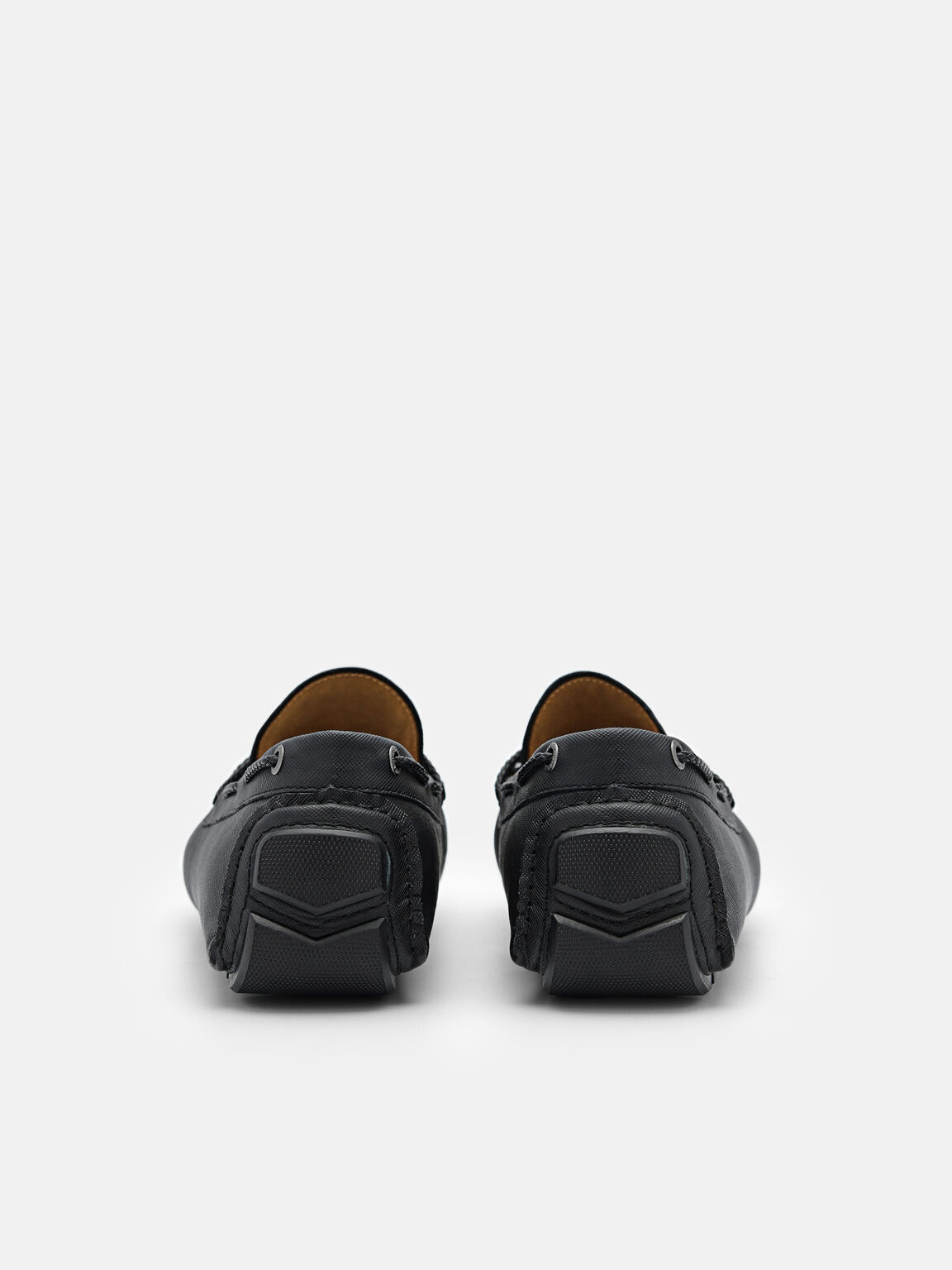 Leather Bow Driving Shoes, 