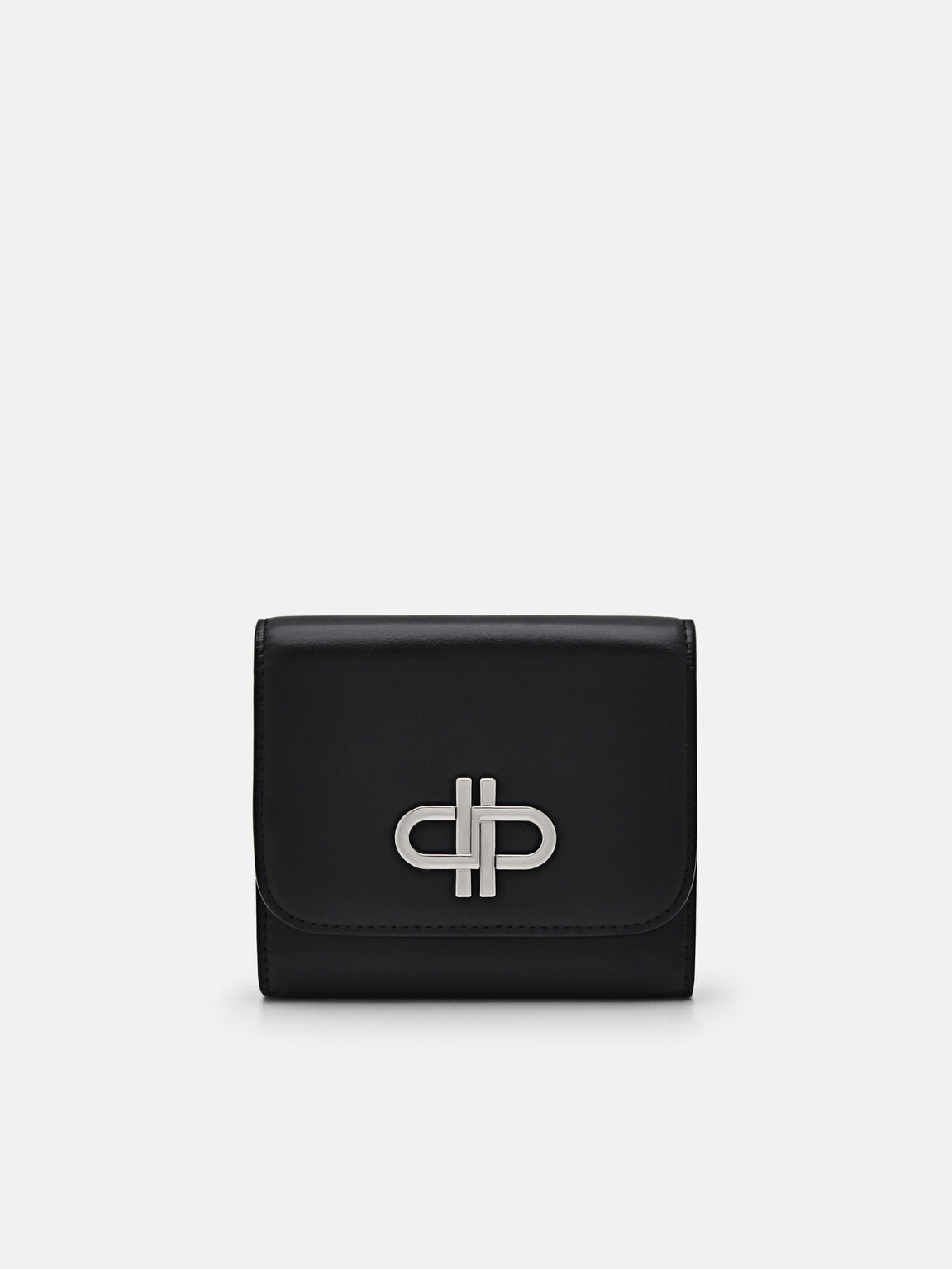 PEDRO Icon Leather Tri-Fold Wallet, Black, hi-res