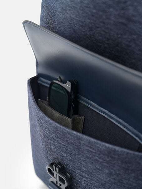 Tex Leather Backpack, , hi-res
