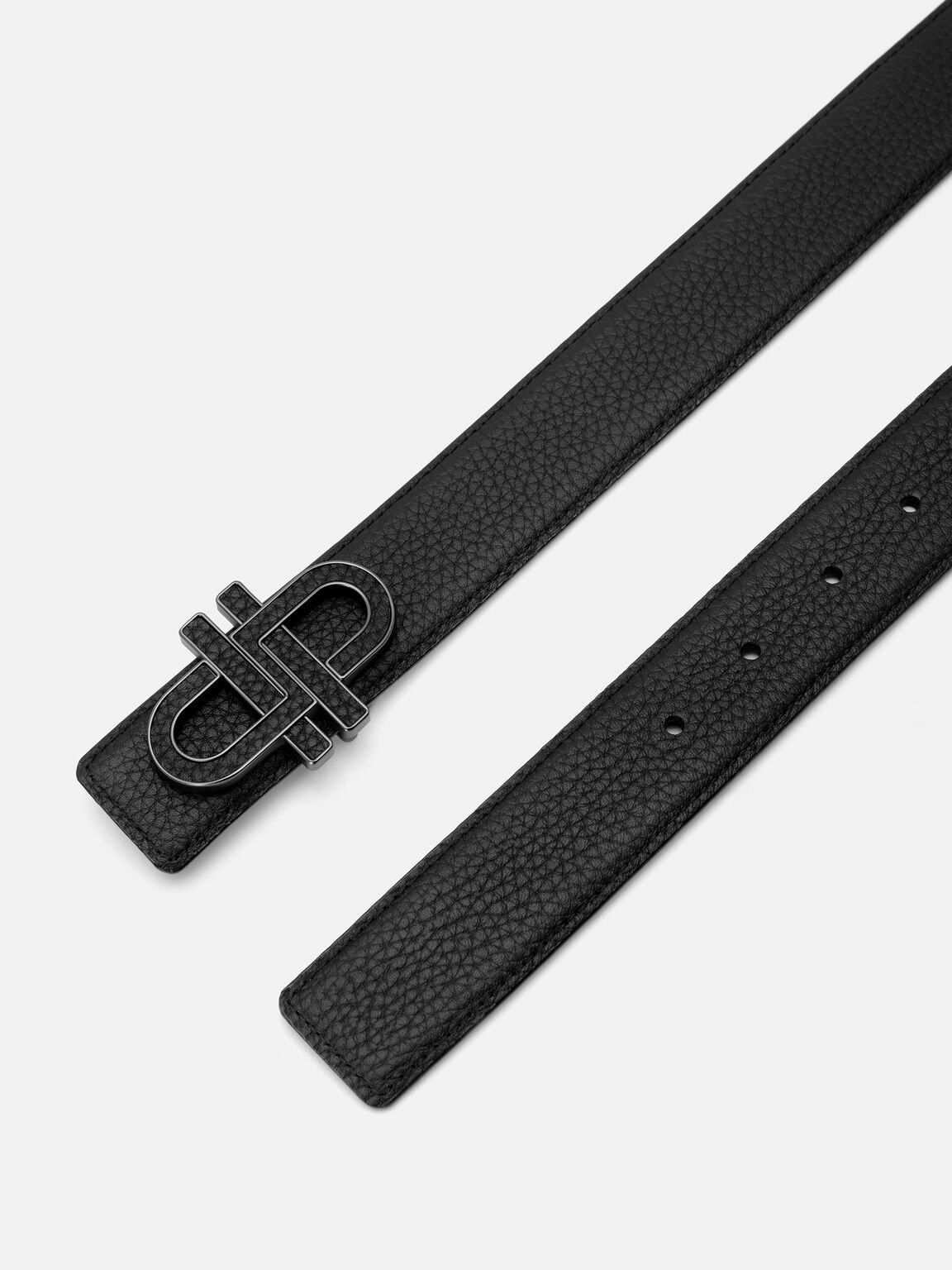 Sabuk Tang Kulit Ikon Reversibel, 