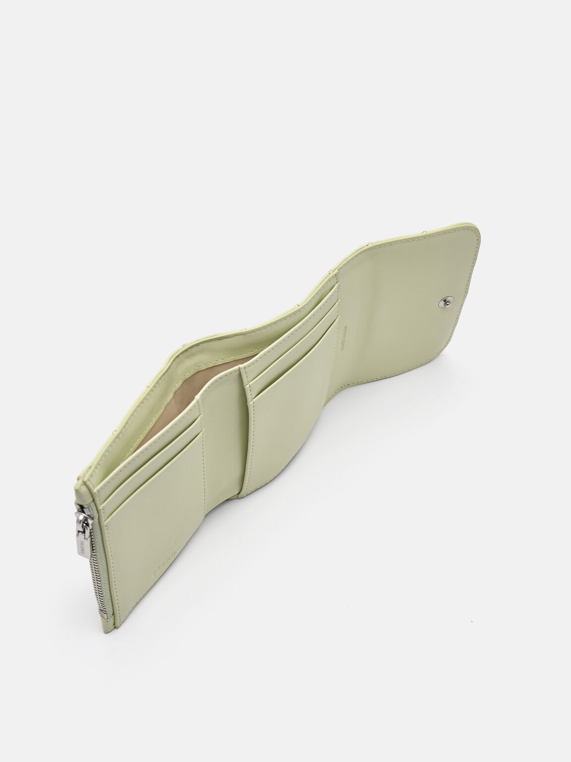 PEDRO Icon Leather Tri-Fold Wallet in Pixel, 