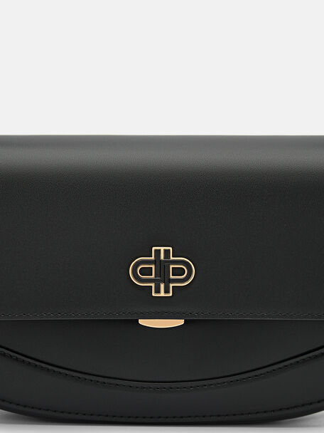 Leather Shoulder Bag, , hi-res