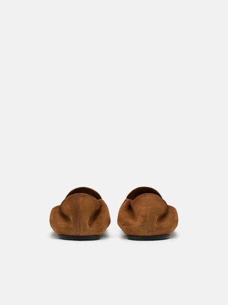 Gabrielle Suede Loafers, , hi-res