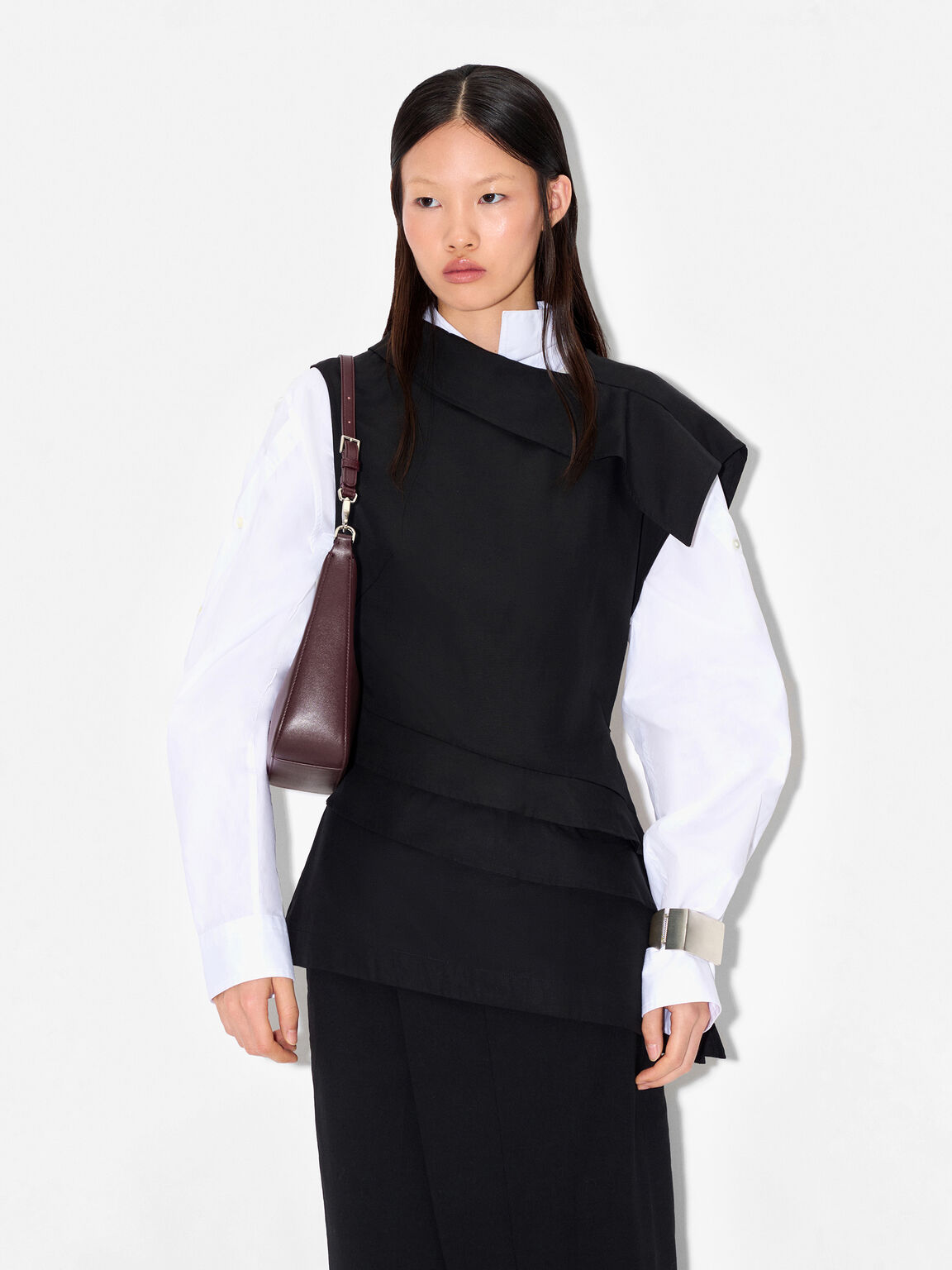 Leather Hobo Bag, , hi-res