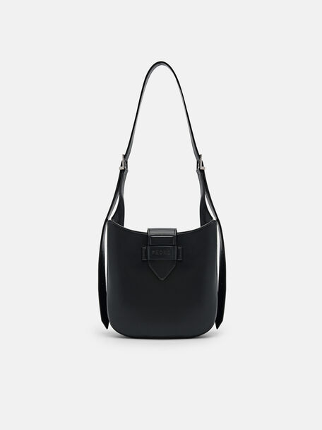Fadia Shoulder Bag, Black, hi-res