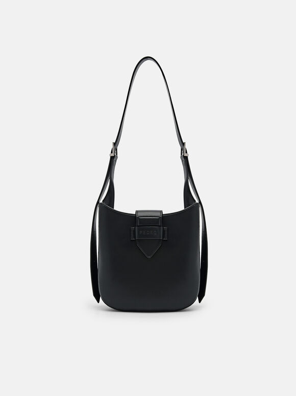 Fadia Shoulder Bag, Black, hi-res