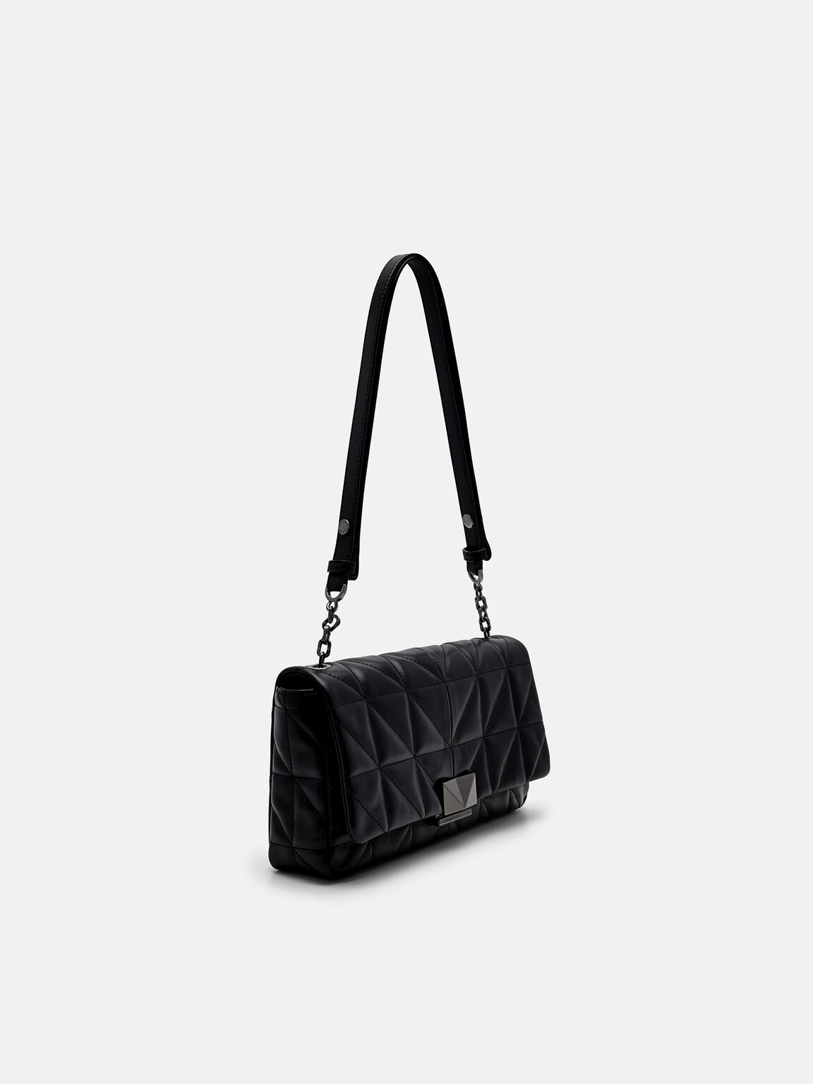 Tas Bahu Mini Kulit Pixel PEDRO Studio, 