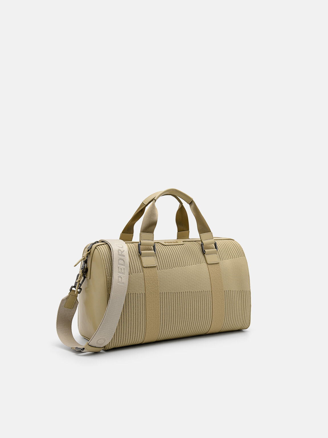 Tristan Fabric Duffel Bag, Sand