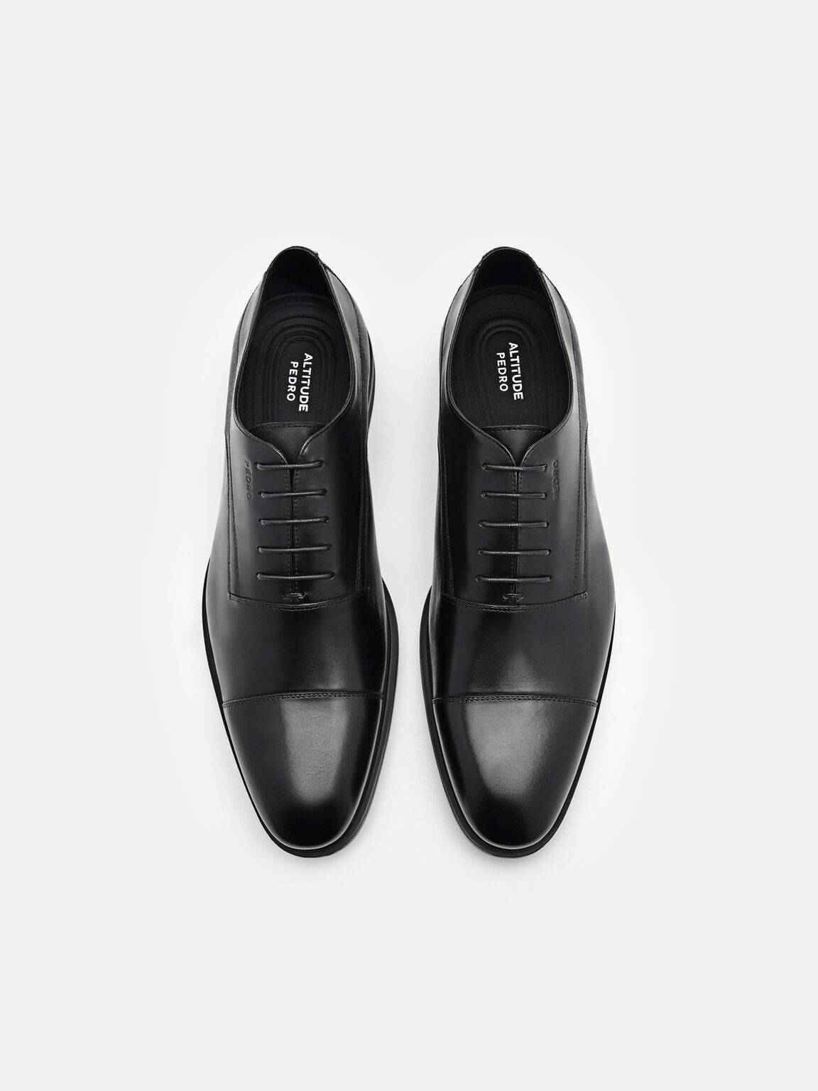Altitude Lightweight Saffiano Leather Oxford Shoes, 
