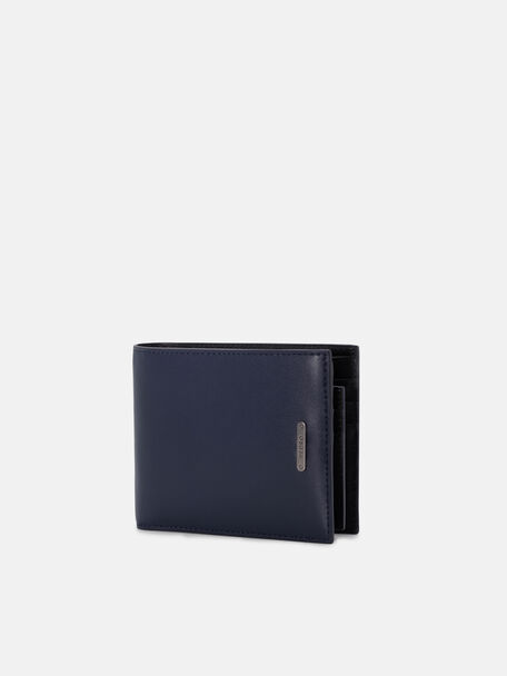 Leather Bi-Fold Wallet with Insert, 