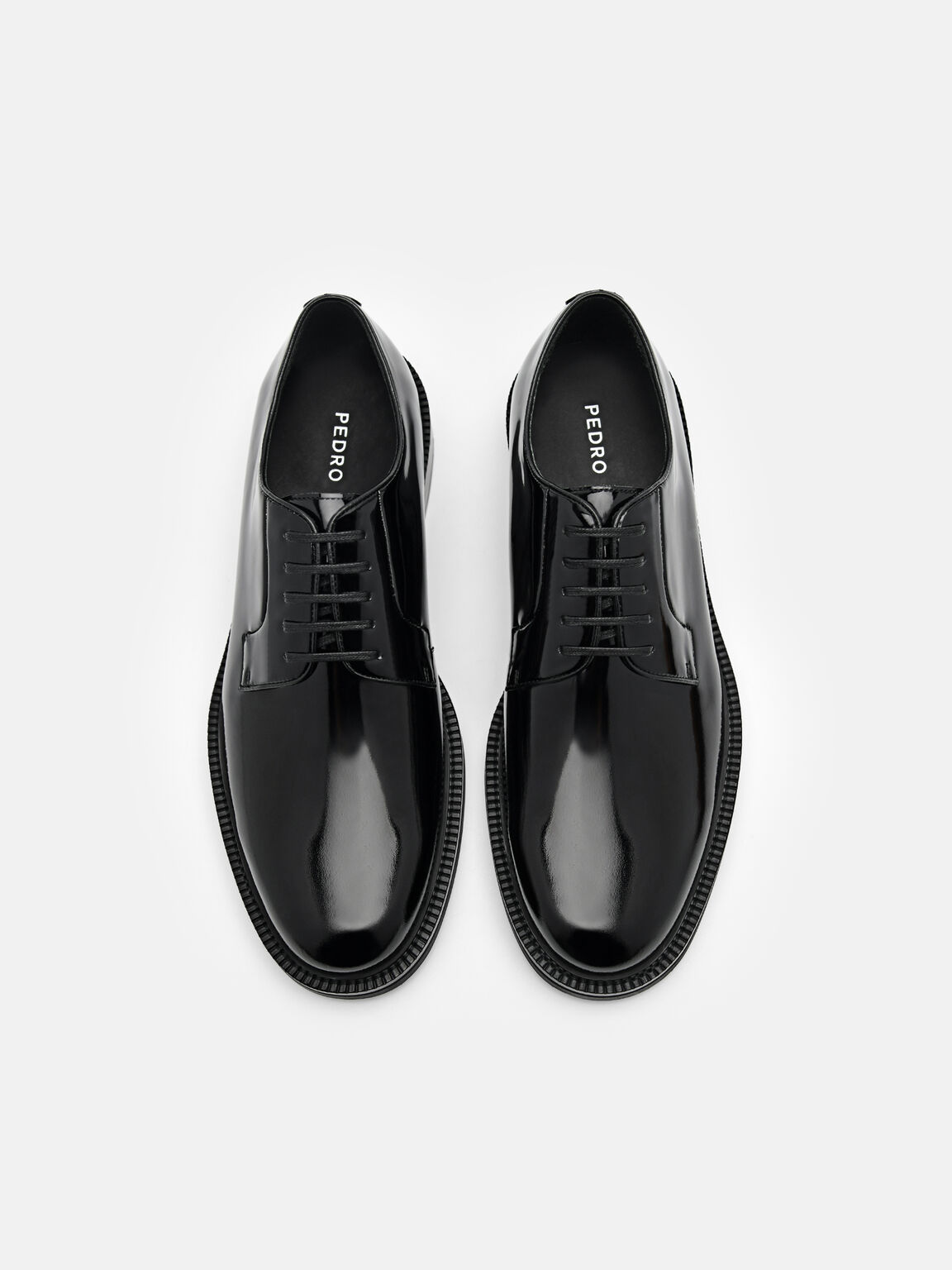 Sepatu Derby Kulit, 