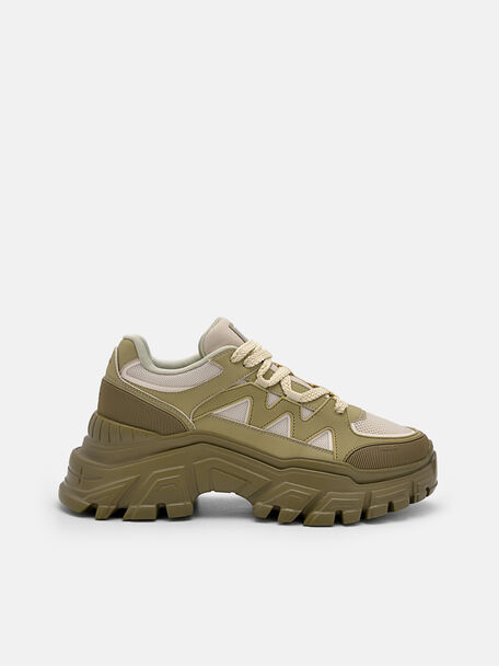 Sepatu Kets Summit, Olive