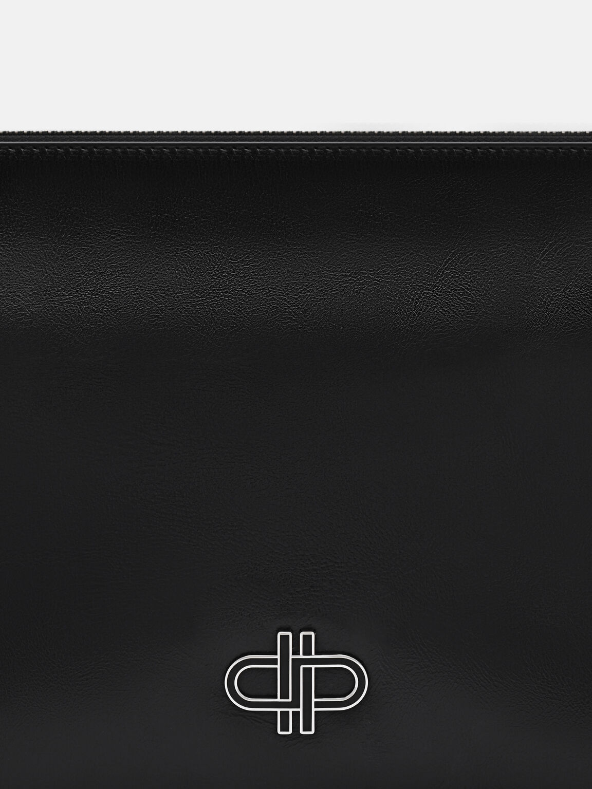 Two-Way Leather Clutch Bag, 