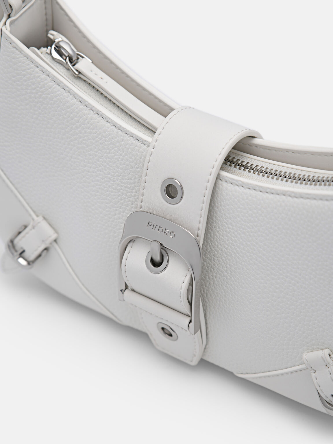 Helix Leather Shoulder Bag, 