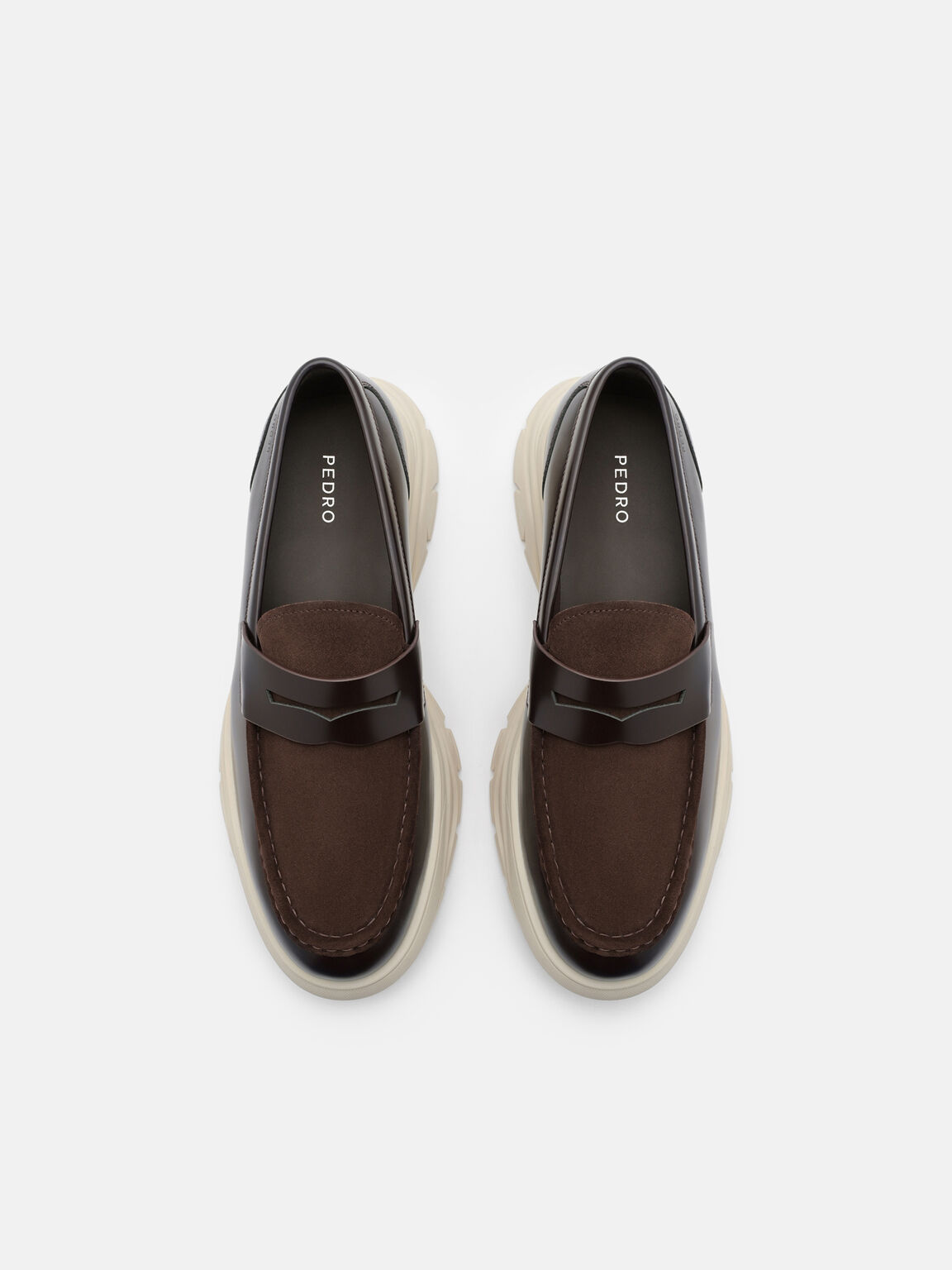 Hybrix Leather Loafers, , hi-res