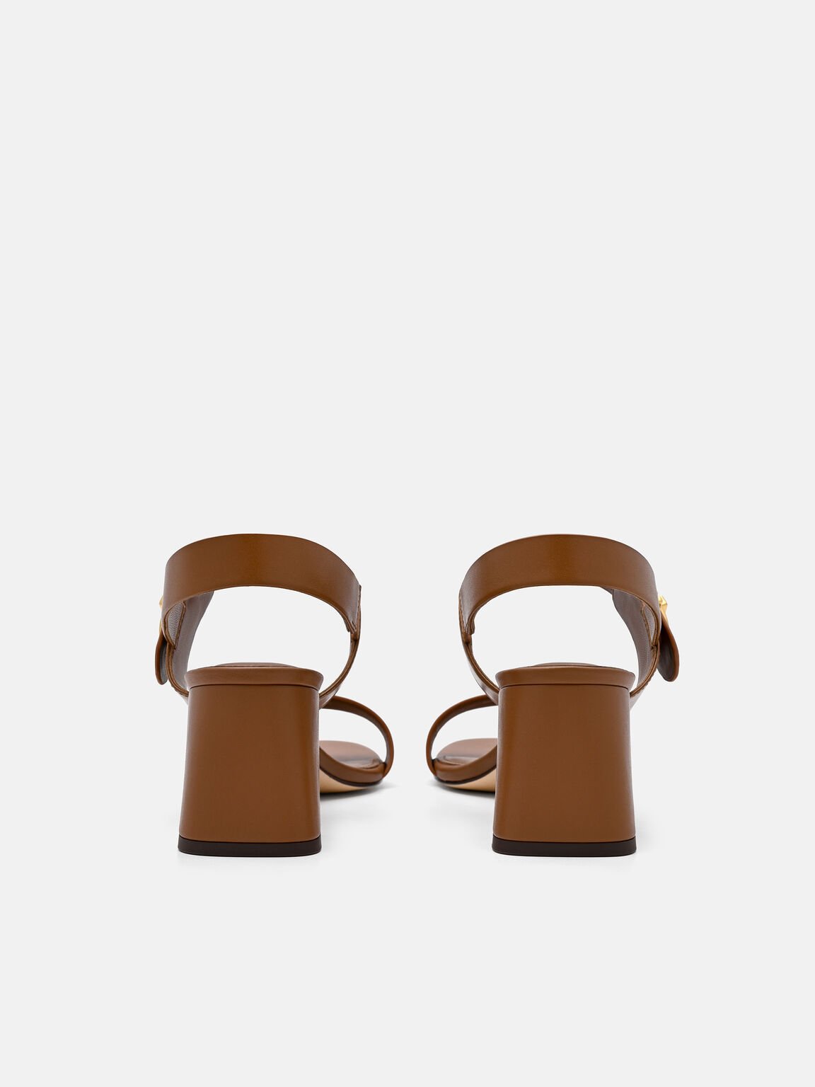 Sienna Leather Heel Sandals, , hi-res