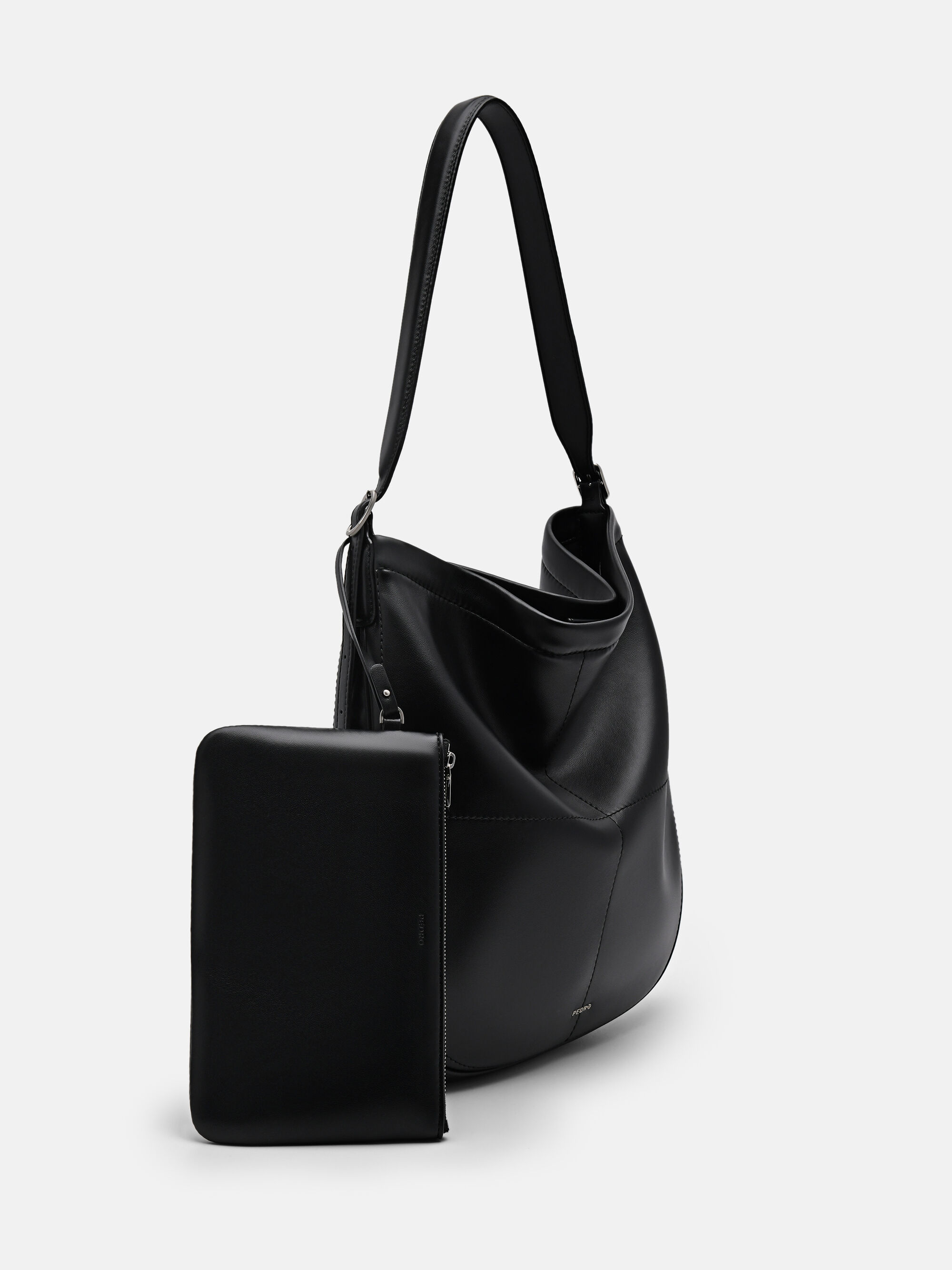 日本未上陸【PEDRO】Seren ホーボーバッグ ★送料関税込 Black Seren Hobo Bag - PEDRO ID