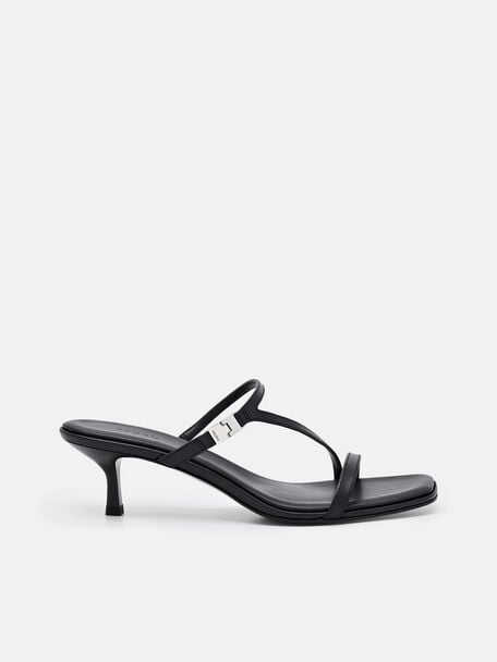 Jatte Leather Heel Sandals, , hi-res