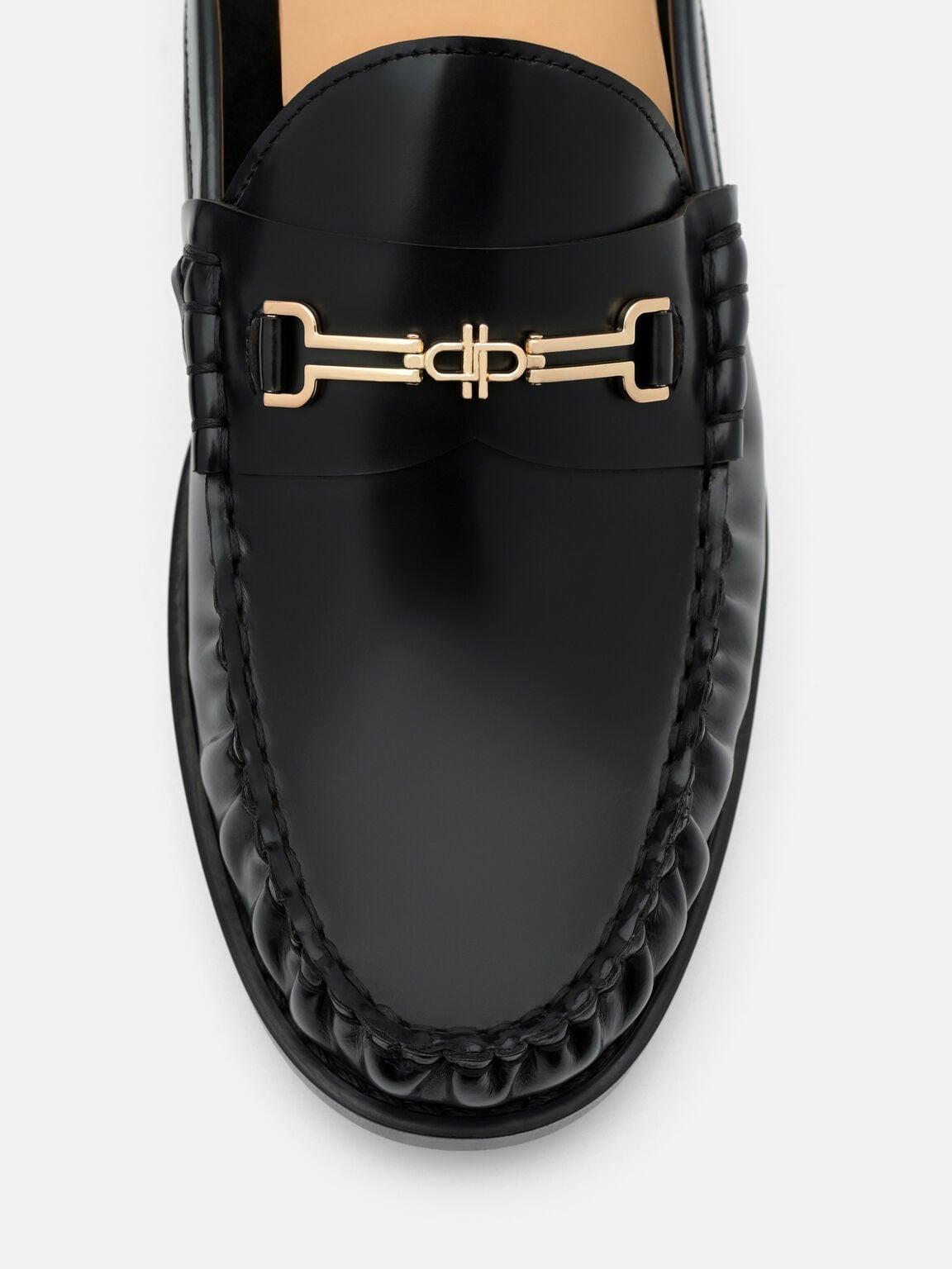 Alistair Leather Penny Mules, , hi-res