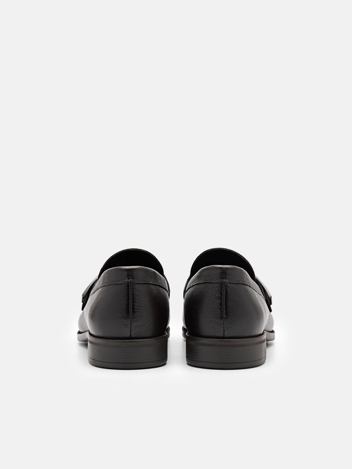 Altitude Embossed Leather Loafers, , hi-res
