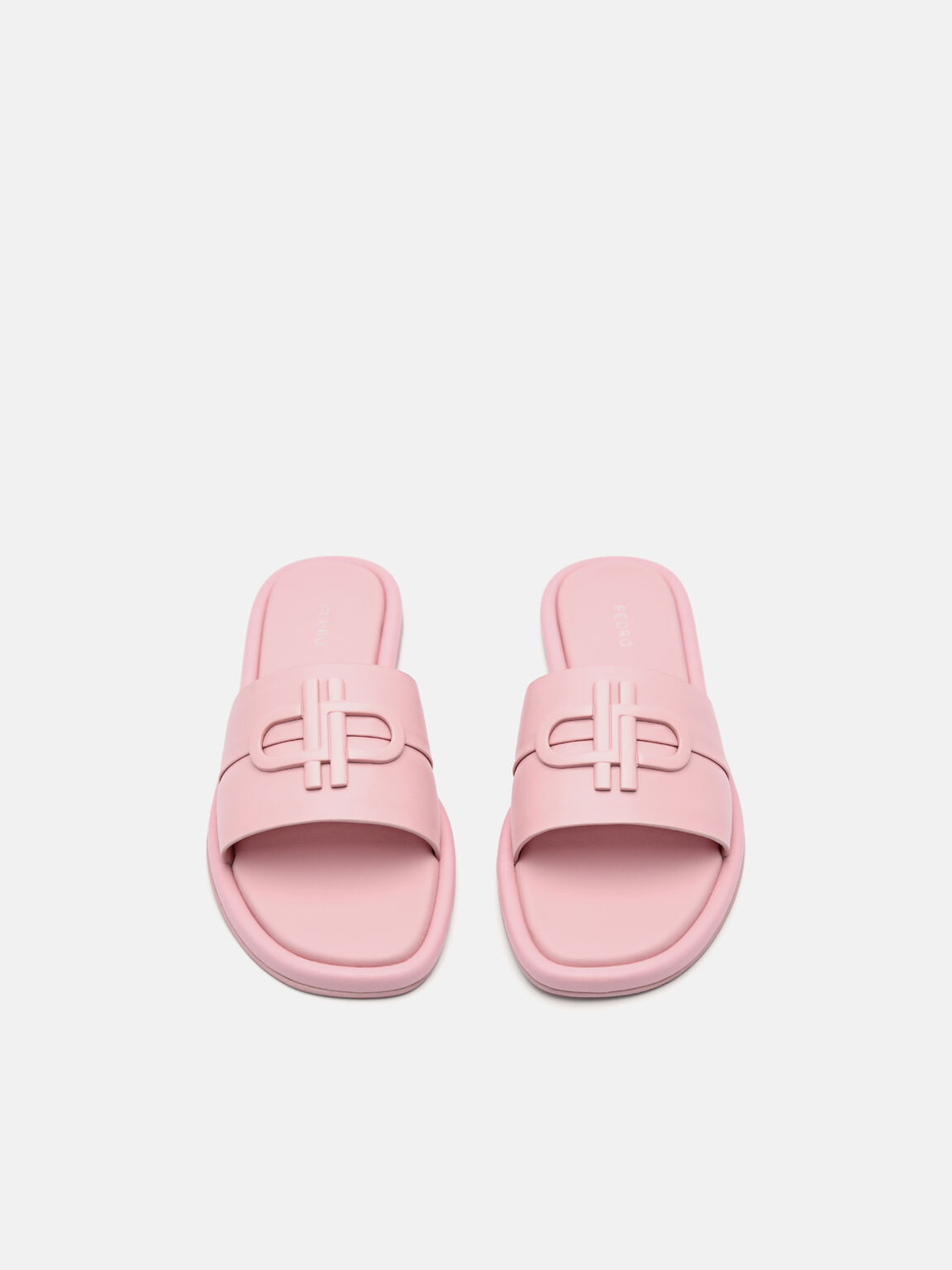 PEDRO Icon Leather Slide Sandals, 