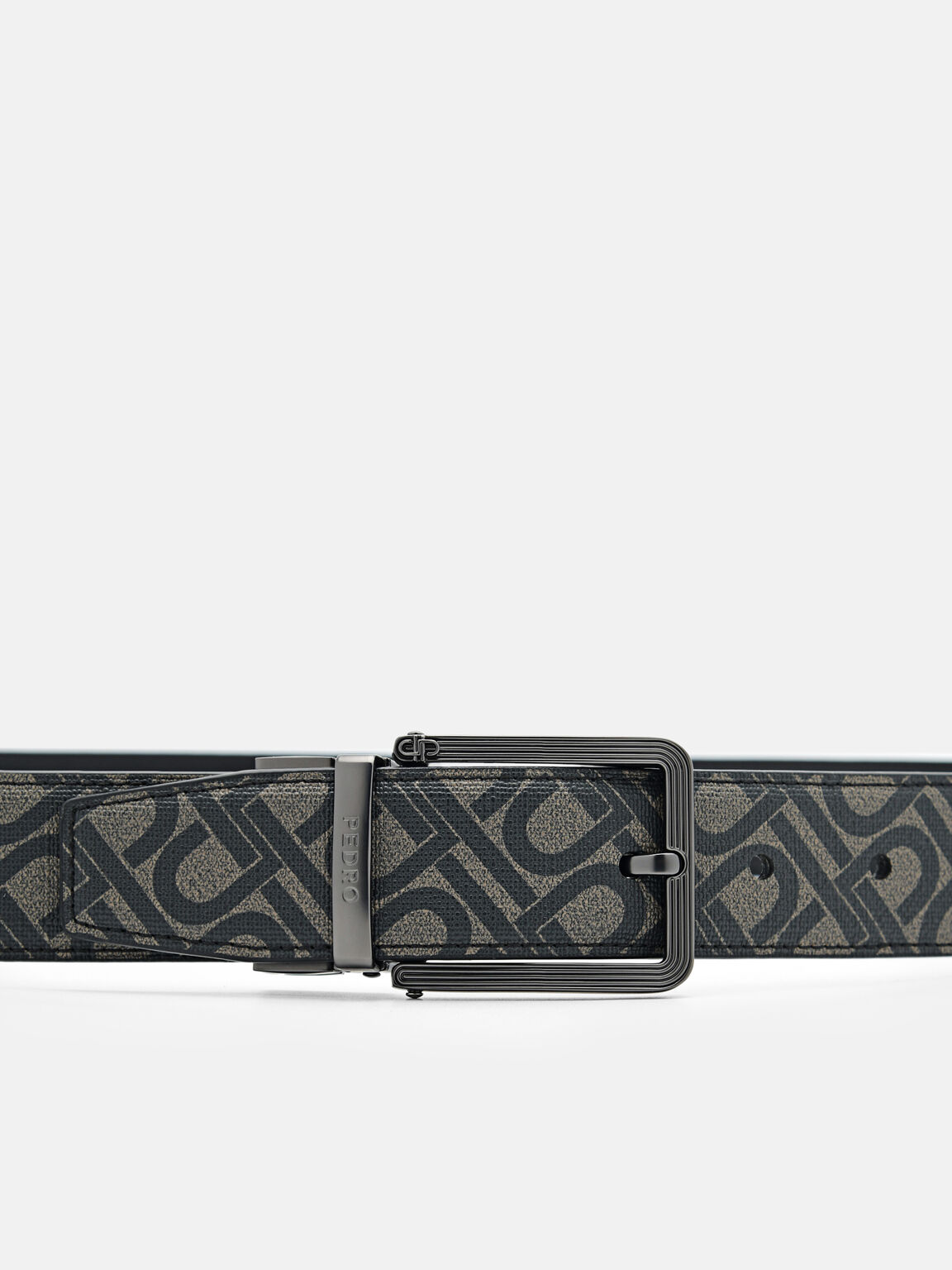 PEDRO Icon Leather Reversible Pin Belt, 