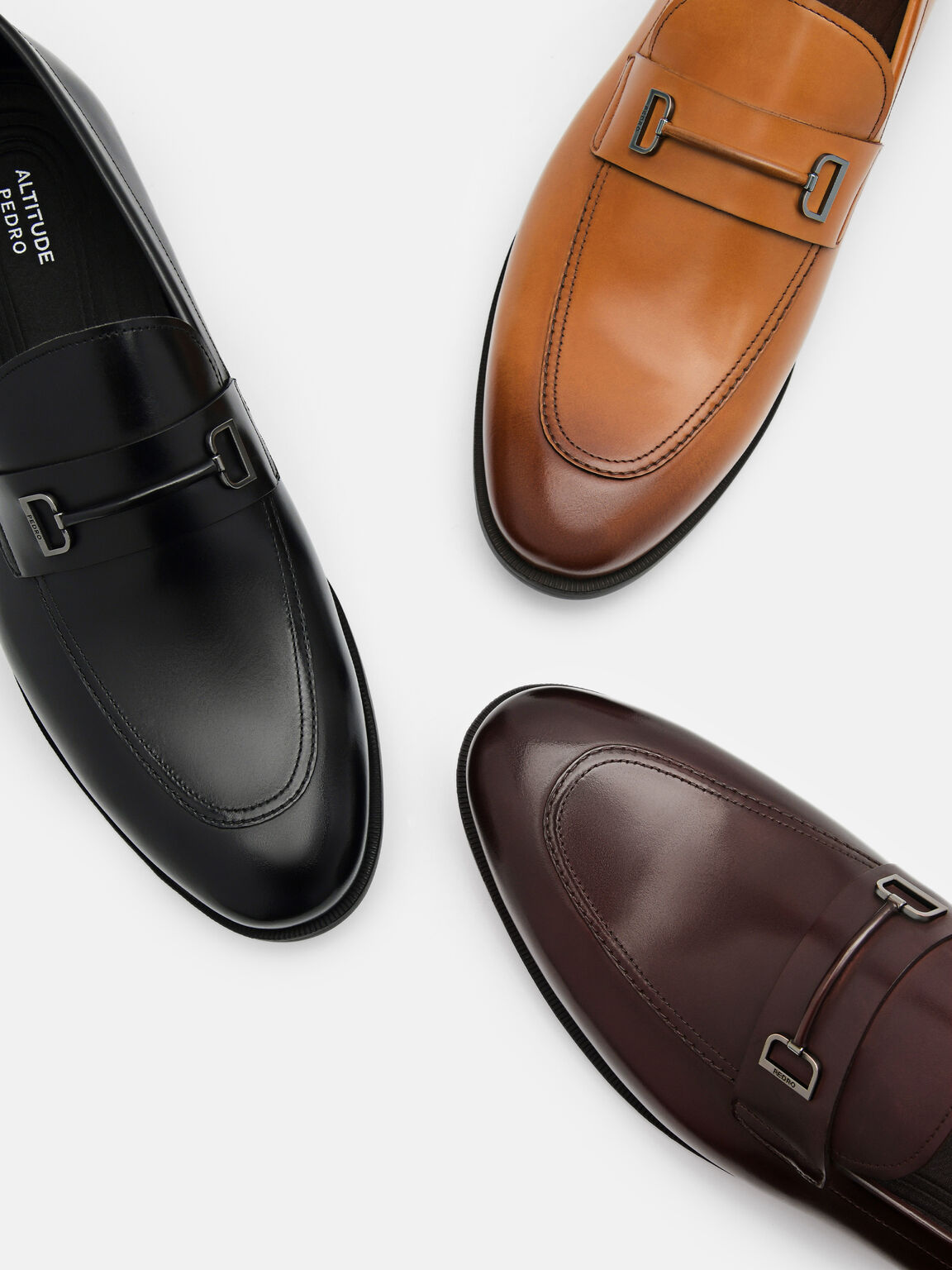 Altitude Lightweight Casey Leather Loafers, 