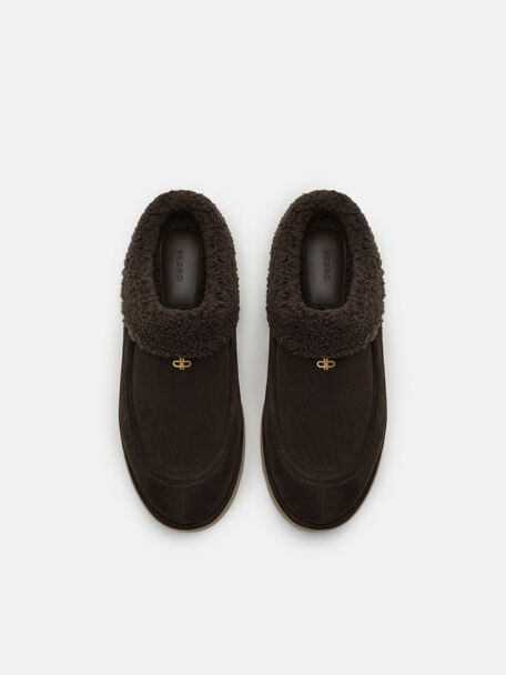 Sandal Mules Suede Feliz, , hi-res