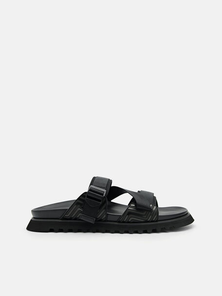 Sandal Tali Nilon, Black