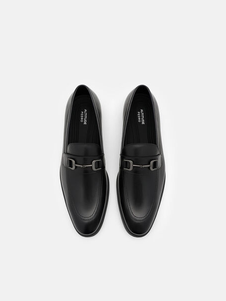 Altitude Lightweight Leather Horsebit Loafers, , hi-res