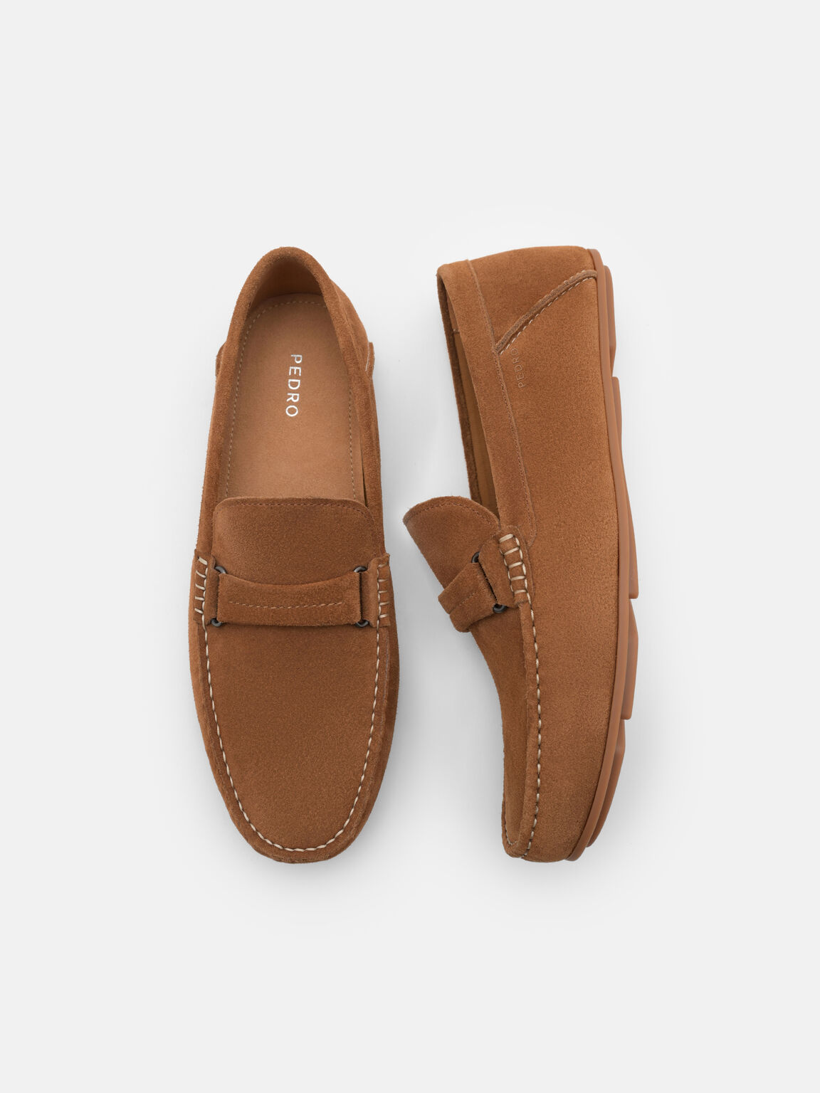 Sepatu Driving Penny Suede, , hi-res