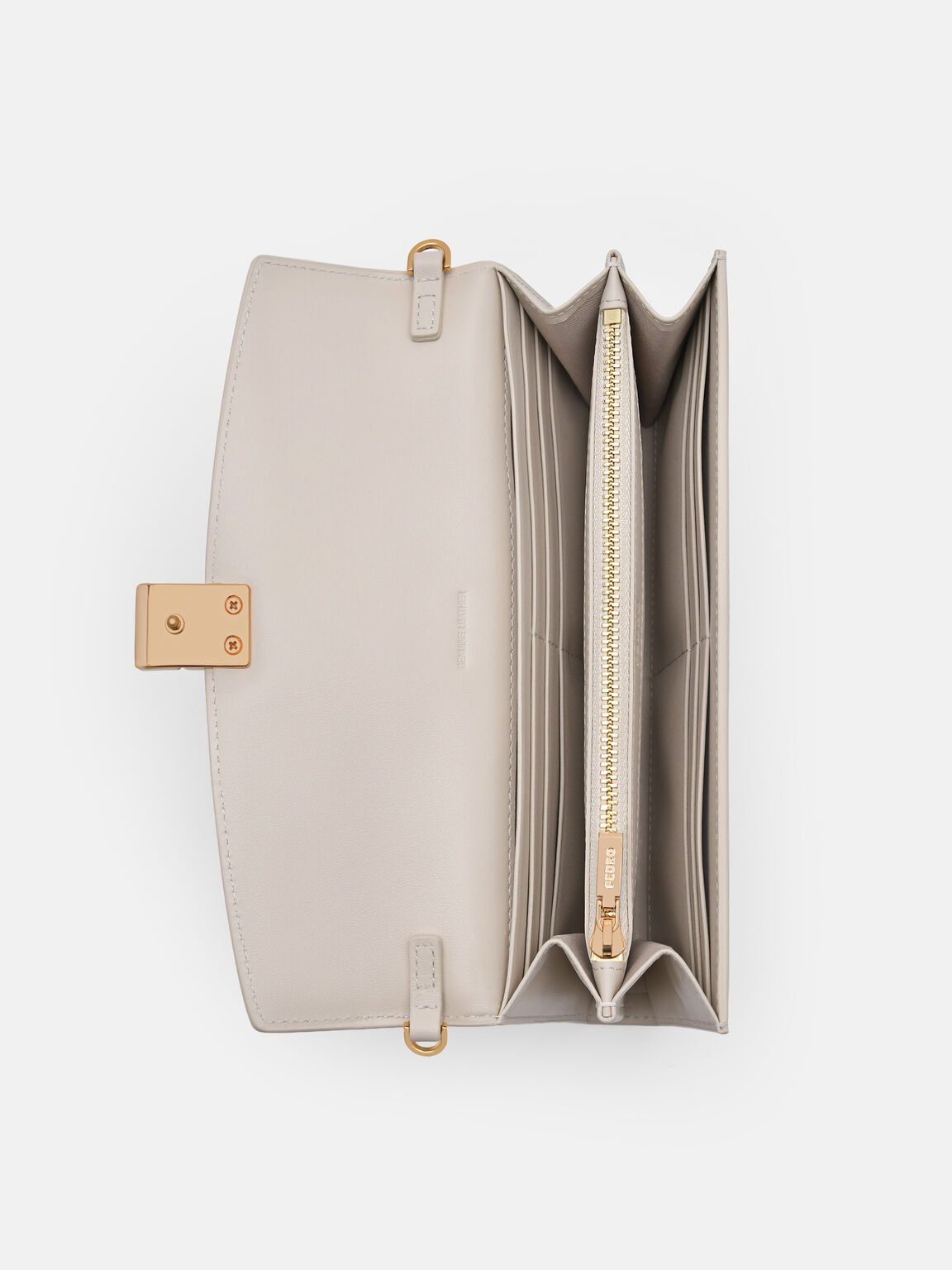 Dompet Panjang Kulit Bi-Fold Jatte, 