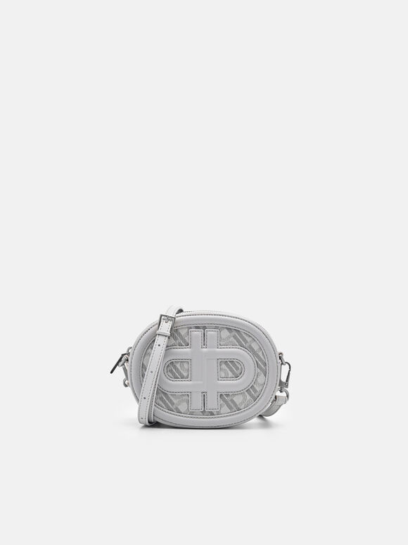 PEDRO Icon Round Leather Shoulder Bag, 