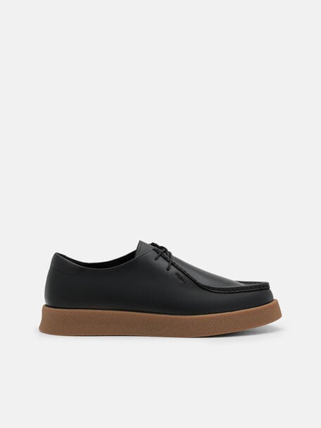 Waller Leather Derby Shoes, , hi-res