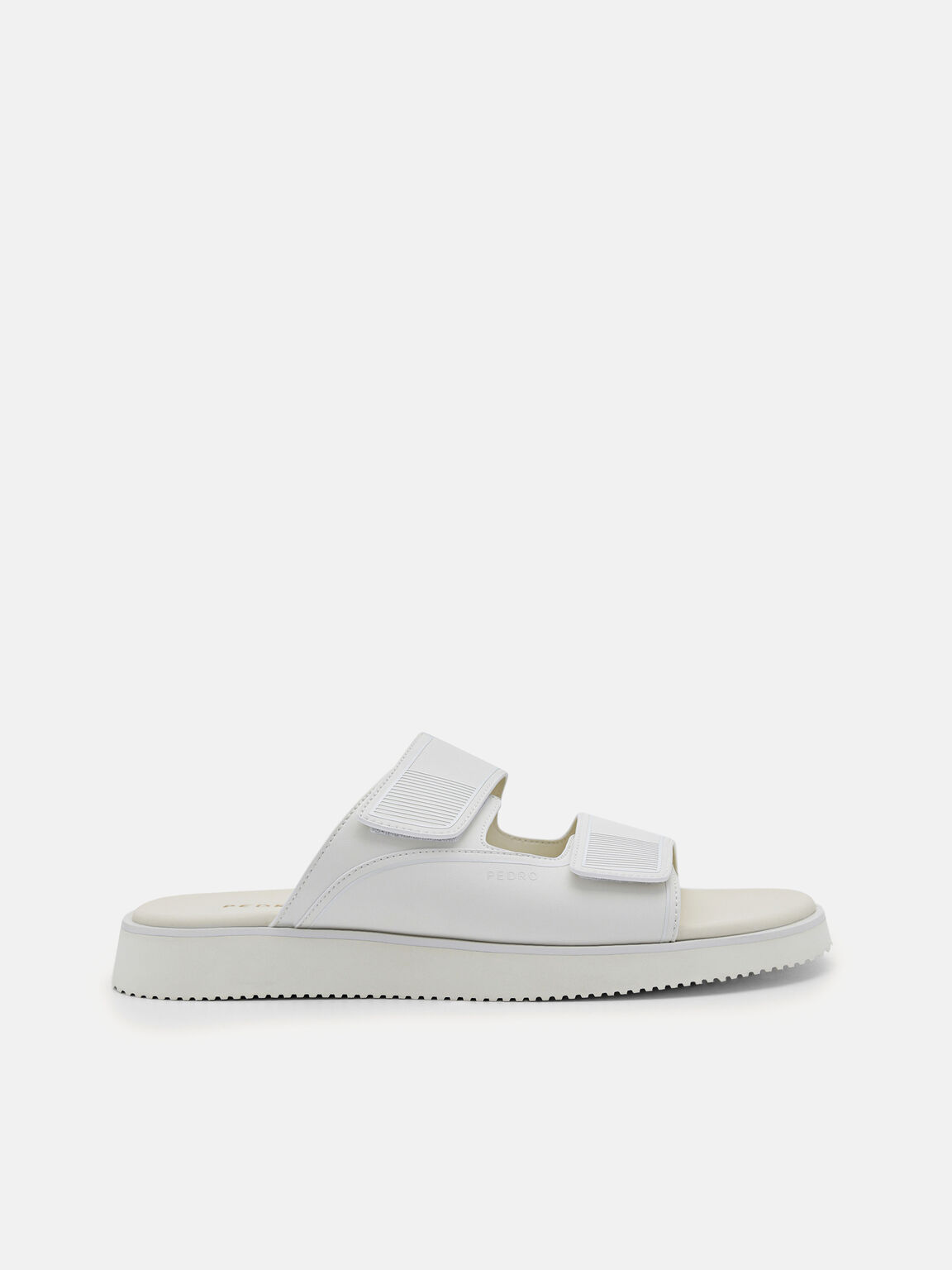 Slide Sandals, White, hi-res