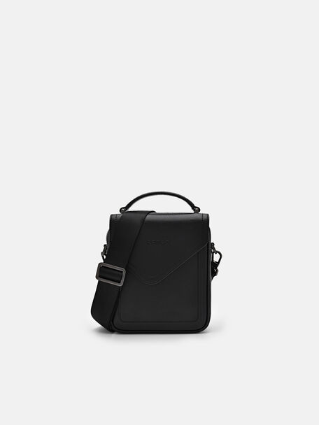 Taper Tall Sling Bag, Black, hi-res
