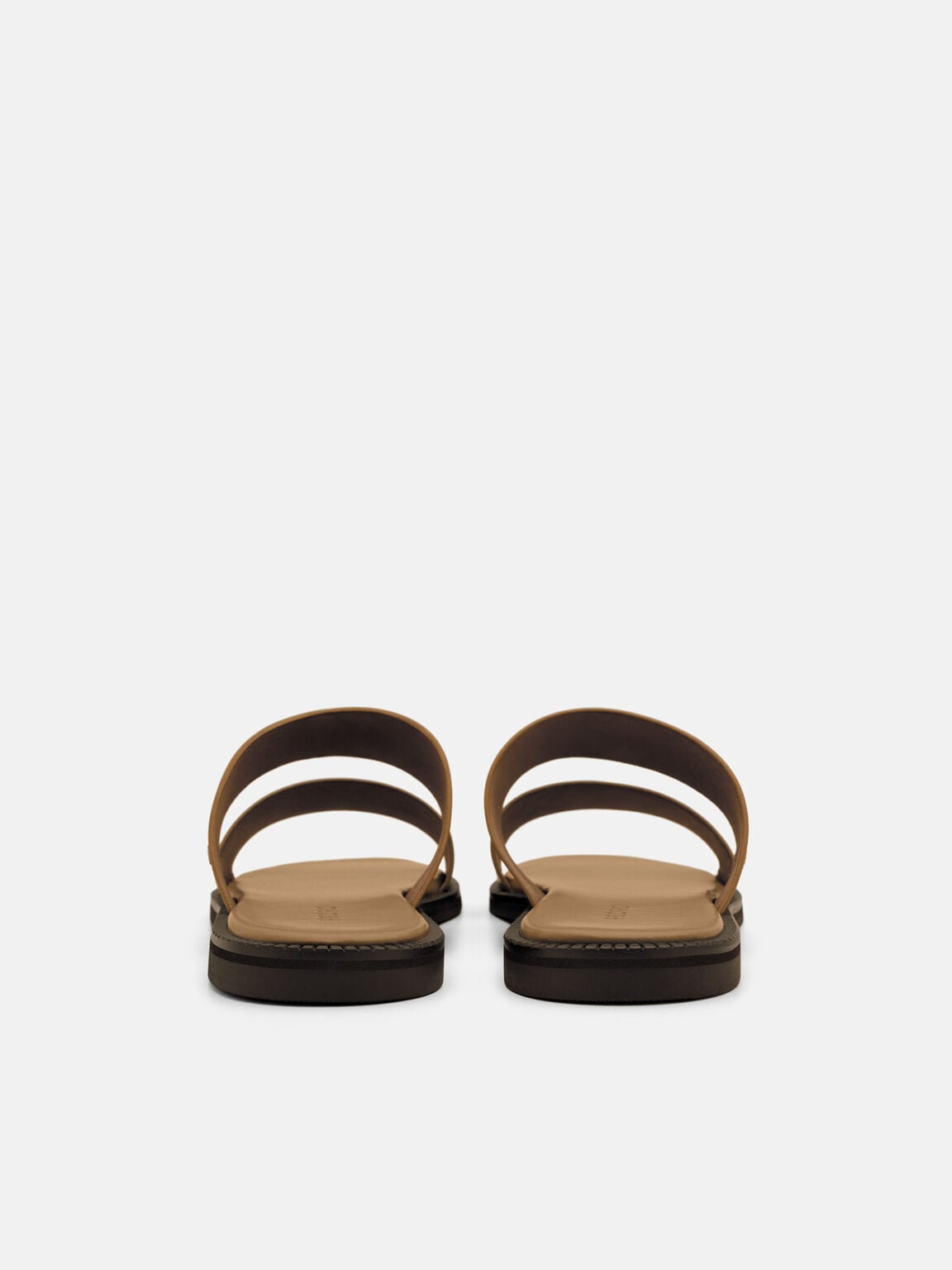 Canvas Double-Strap Slide Sandals, , hi-res