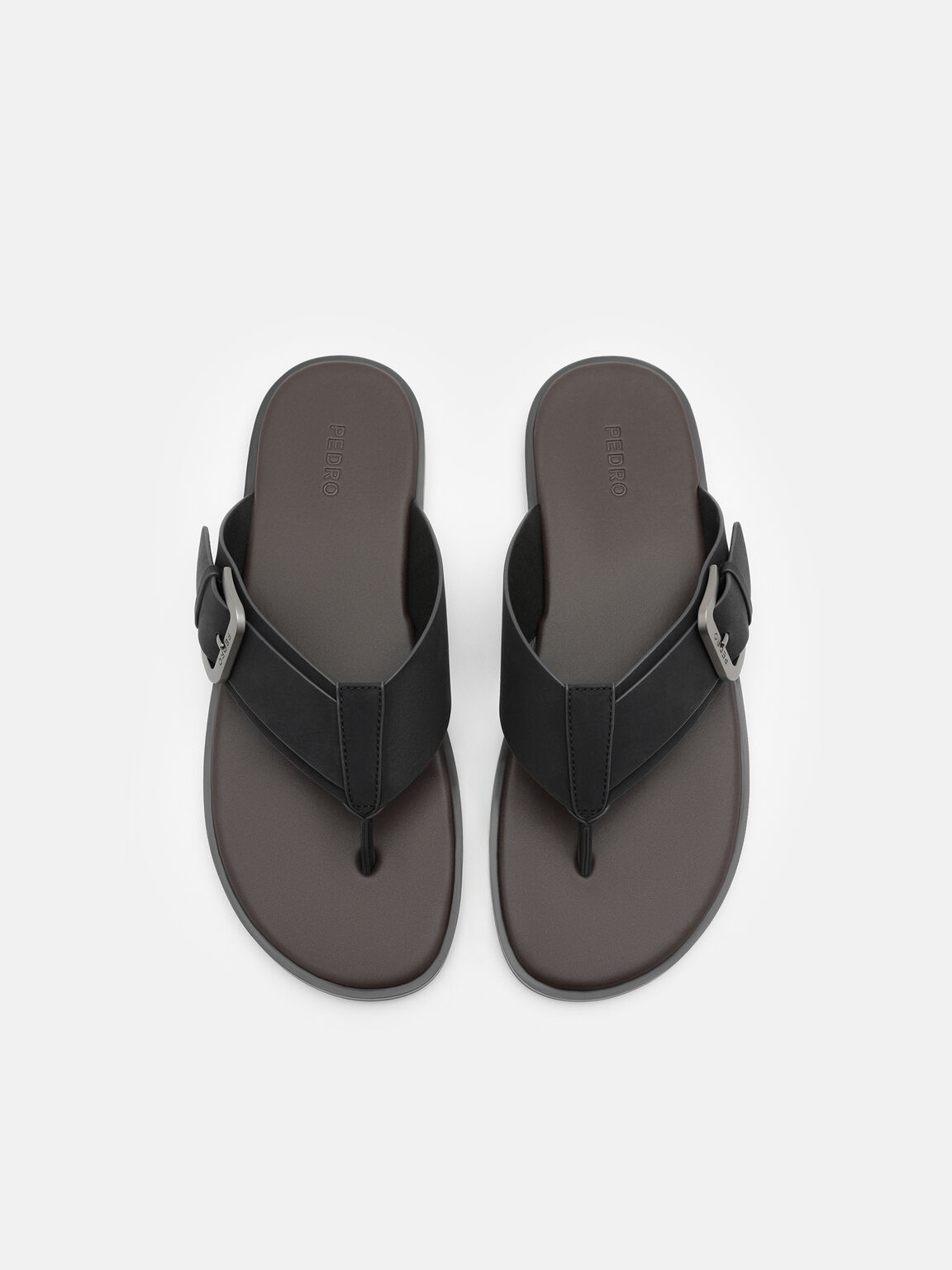 Buckle Thong Sandals, , hi-res