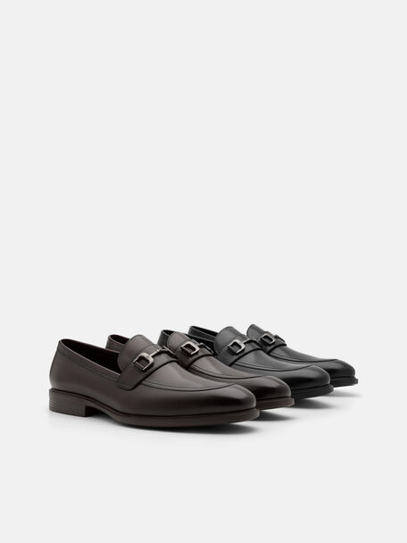 Altitude Lightweight Leather Horsebit Loafers, , hi-res
