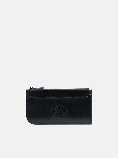 PEDRO Icon Leather Pouch, Black